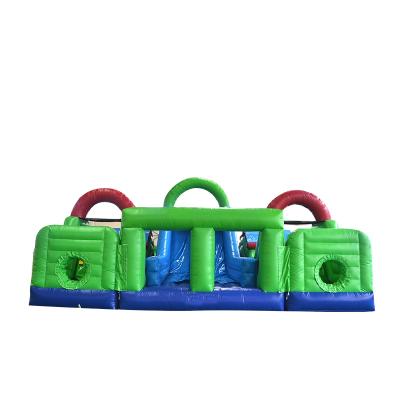 China 0.55mm PVC Tarpaulin AOQI Inflatable Products Inflatable Bouncer Jumping Sports Trampoline For Sale for sale