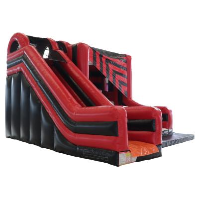 China Commercial Ourdoor AOQI 0.55mm Inflatable PVC Inflatable Slide For Adult for sale