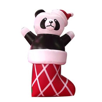 China lovely giant inflatable panda model AQ57100 for sale