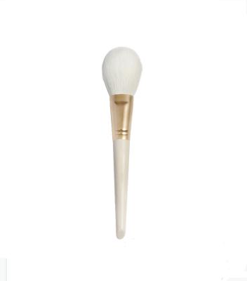 China High Quality Custom Private Label Logo Makeup Tool With Cosmetic Fan Brush Single Brush Blush Brush for sale