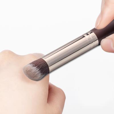 China Angular Blush Zhengyi C-01 Round Cover High Quality Makeup Brush Professional Single Synthetic Concealer Brush For Daily Makeup for sale