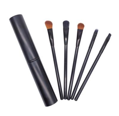 China High Quality Fashion Pony Eye Shadow Mix Outfit Professional Makeup Set Brush Smudge Brush 5 Pieces for sale