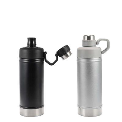 China Sports Vacuum Flask Water Bottle Double Wall Wide Mouth Insulated Stainless Steel Water Bottle for sale