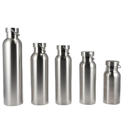 China Sports 500ml 750ml Small Mouth Stainless Steel Vacuum Flask Double Walled Updraft Insulated Sports Water Bottles for sale