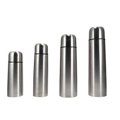 China Manufacturer Wholesale Classical Bullet Luxury Stainless Steel Double Wall Insulated Thermos Vacuum Flask for sale