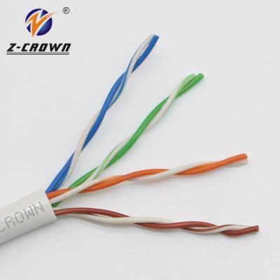 China 25 Copper Jelly Copper Pair 0.5mm Filled UTP CAT5 Cable for sale