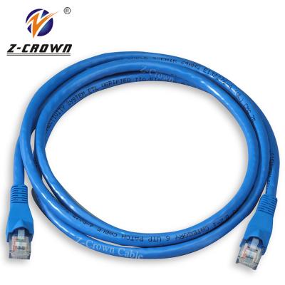 China 1M Cat 6 ZP5EP Ethernet Patch Cables Cat 5e Patch Cord for sale