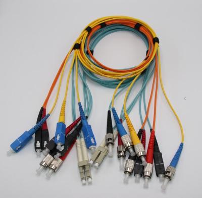 China CATV LC-LC/SM Fiber Optic Patch Tie 9/125 Fiber Optic Patch Cord for sale