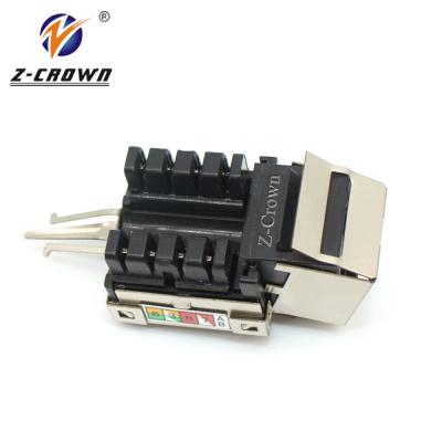 China Structure cabling system production machine ipvb coupler cat6a ftp cat6a best selling trapezoidal jack for sale