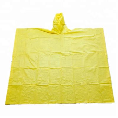 China Reusable Reusable PE Rain Poncho Rain Poncho Adult Singlet Rainwear PVC Rain Poncho/PEVA Poncho for sale