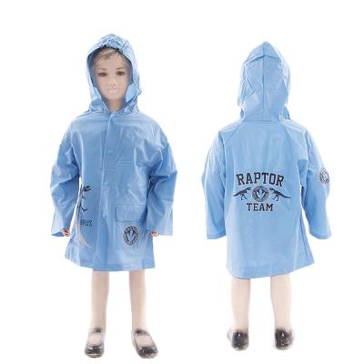 China 100% Waterproof Hot Sales Printed Logo PVC Raincoat Children Raincoat/Kids Raincoat for sale