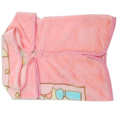 China Anti-pilling Fashion Polyester 550gsm Baby Sack Soft Baby Blanket for sale