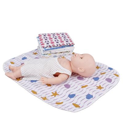 China High Quality PEVA+SPONGE/NON-WOVEN Factory Sale PVC/PEVA Waterproof Folded Baby Changing Mat/Diaper Mat for sale