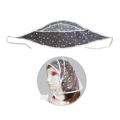 China Character rain waterproof plastic hat for sale