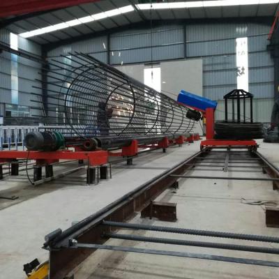 China Advertising Company Automatic Rebar Cage Making Equipment Rebar Cage Reinforcing Steel Cage Making Machine for sale