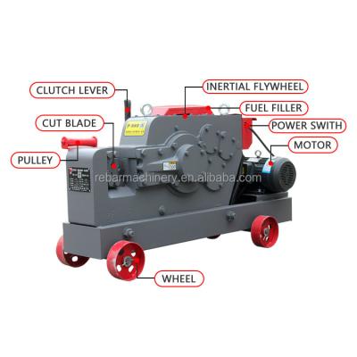 China Truss Metal Cutting Machinery Diesel Engine Rebar Cutting Tool Electric Rebar Steel Bar Cutting Machine for sale