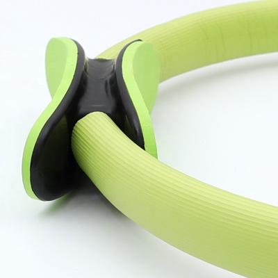 China Custom Made Hot Selling Fiberglass+NBR+EVA+PP 33CM Sports Fitness Yoga Pilates Home Ring for sale