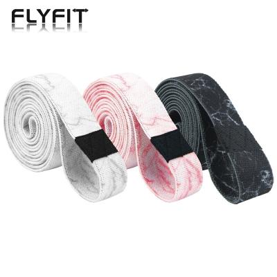 China Custom Polyester Pull Up Elastic Ring Set Long Fitness Resistance Band for sale