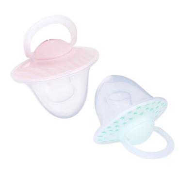 China Silicon Baby Silicone Pacifier With Dust Cover Comfort Baby Pacifier Dummy Toddler Soothers Funny Nipple New for sale