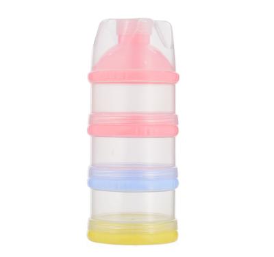 China Portable Food Dispenser BPA Free Milk Powder Baby Formula Container Bottle Storage Bowl for sale