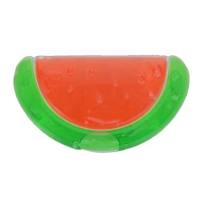 China High Quality Non-Toxic Fruit Shape Baby Teether Toy Water Filled Baby Teether for sale