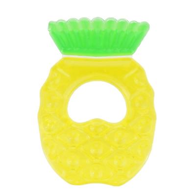 China High Quality Non-Toxic Fruit Shape Teether Toy Water Filled Baby Teether for sale