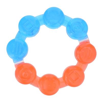 China New Design EVA Material Non-Toxic Teether Toy Water Filled Baby Teether for sale