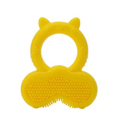 China New Design Non-Toxic BPA Free Silicone Teething Toy Baby Silicone Teether for sale