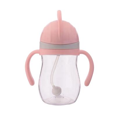 China New BPA Free Come Tritan Baby Bottle Baby Training Water Drinking Cup for sale