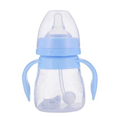 China Wholesale New BPA Free Silicone Baby Bottles With Handle 150ml/5oz for sale