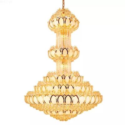 China Large Modern Hotel Crystal Lighting French Empire Crystal Chandelier Luxury for sale