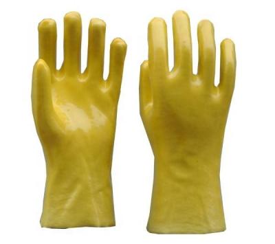 China Chemical Resistance Chemical Resistant PVC Full Dipped Gloves for sale