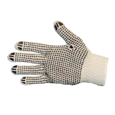 China Wholesale Factory Price Cotton Shell Dot Anti-Slip Hand Gauge Anti-Skid Gloves for sale