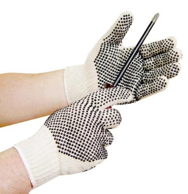 China China Wholesale Products Household Garden Heat Resistant PVC Anti-Slip Dotted Work Gloves for sale