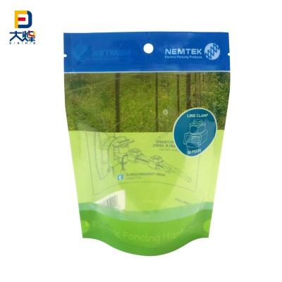 China Disposable Plastic Packaging Bag Stand Up Zipper Bag for sale