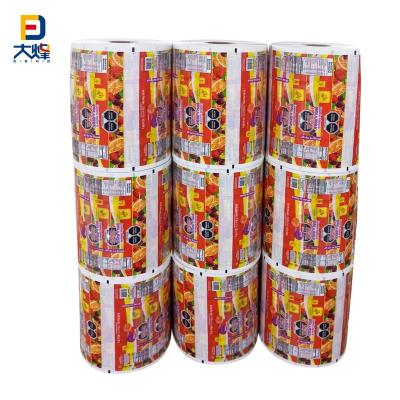 China Customized Moisture Proof Plastic Packaging Roll Film For Bubble Gum / Snack Food for sale