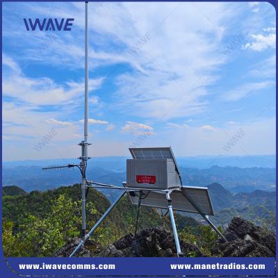 China MANET Radio Base Station Long Range Solar Powered Base Station for sale