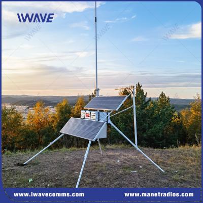 China Tactical VHF UHF Base Station MANET Radio Base Station Solar Powered for sale