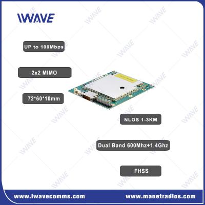 중국 100Mbps IP MESH 모듈 MIMO 디지털 데이터 링크 비디오 및 텔레메트리 데이터 판매용