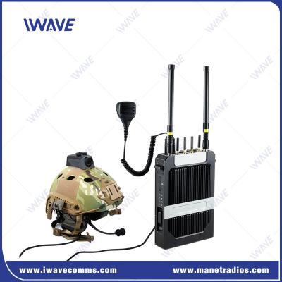 China Tactical Body Worn IP MESH Radio With  Real Voice Communication And HD Video for sale