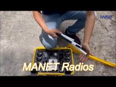 350mhz-390mhz army radio handset long range  ad hoc radio base station