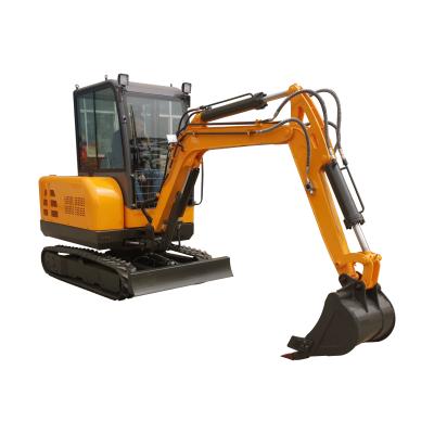 China Infrastructure Projects Brand HIXEN HX30 Small 3ton Mini Hydraulic Crawler Excavator Price for sale