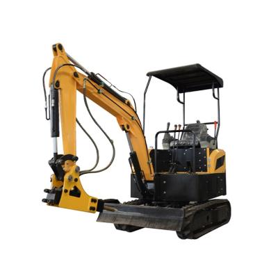 China Infrastructure Projects The Direct Selling 8.6kw 0.02m3 Bucket Capacity New High Quality High Profile Mini Excavator For Household for sale