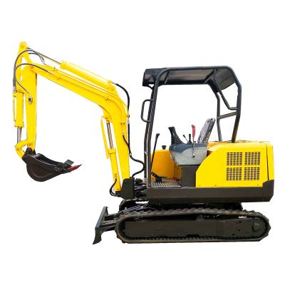 China Fast delivery HIXEN construction/farm/garden/road/railway high performance mini digger with quick hitch coupler hammer for sale for sale