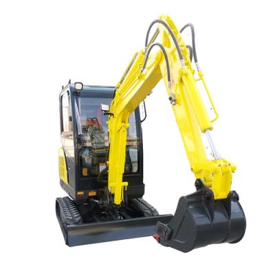 China Infrastructure Projects Bagger Cabin 2.5 Ton Excavator With Japan Engine From Ton To 3.5 Ton Crawler Mining Excavator Mini Excavator 1 Hydraulic Pump for sale