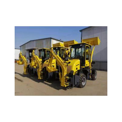 China Factory direct sales 37kw 0.4m3 powerful bucket capacity backhoe loader for commercial for sale