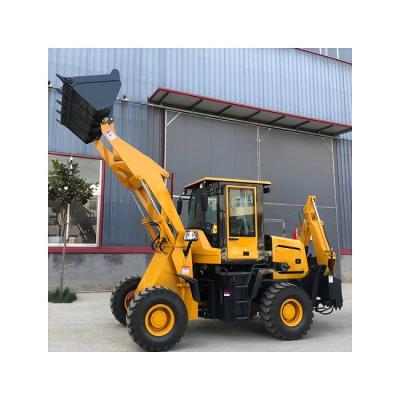 China Factory low price powerful 58kw and 0.15m3 bucket capacity tractor backhoe loader for commercial for sale