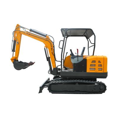 China Construction / Farm / Garden / Road / Railway Digging Machine 2000kg 2 Ton Mini Excavators 2t Excavator for sale