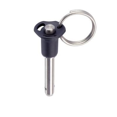 China ZINC Dongguan manufacturer customization Detent Ball Lock Pin Quick Release Stainless Steel Wire Linch Pin for sale