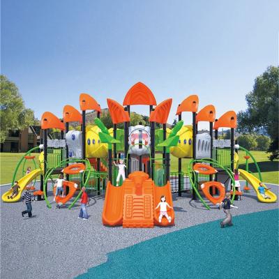 China Kindergarten Playground China Supplier Amusement Park Slide Outdoor Playground Equipment Plastic Outdoor Slide for sale